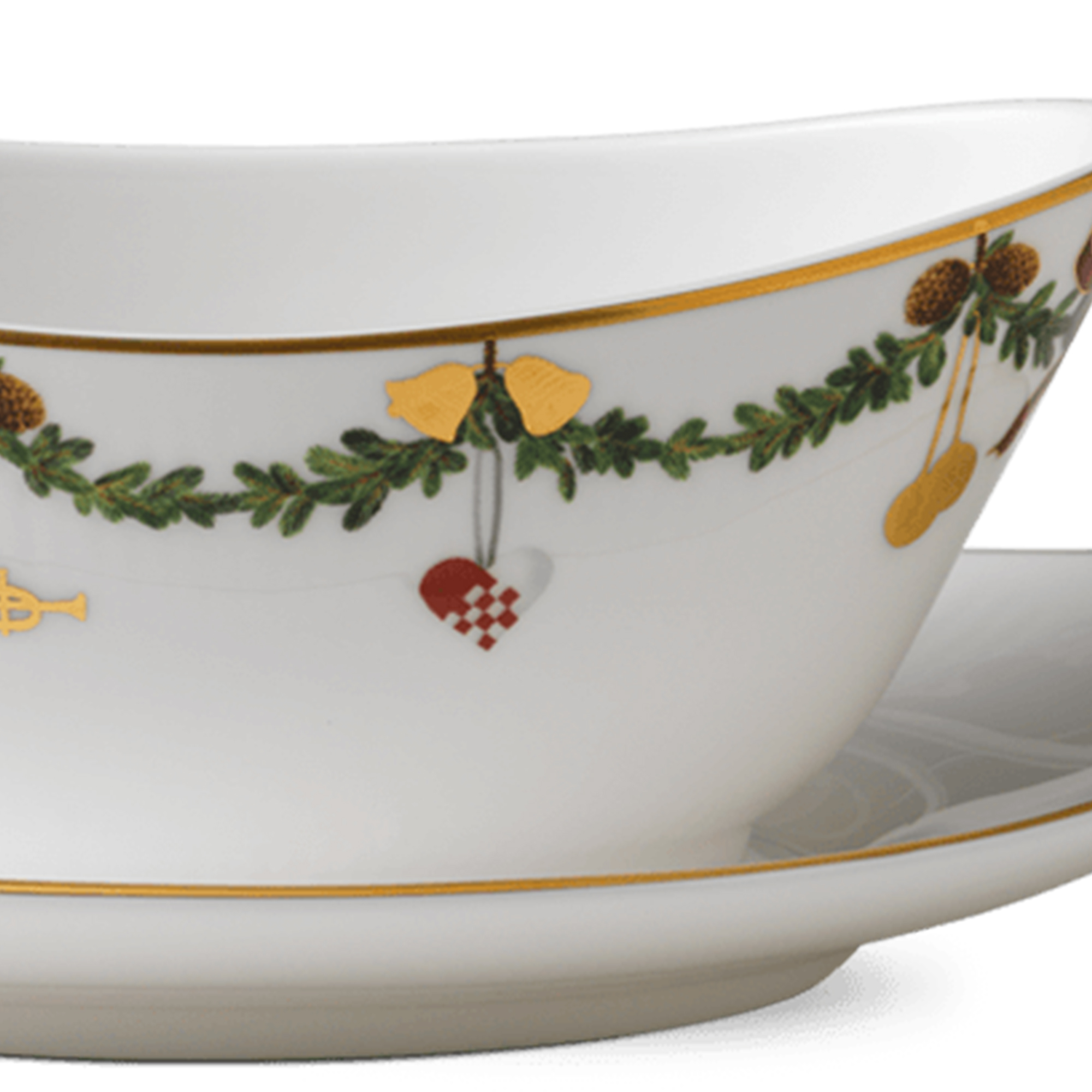 Zoom image of Star Fluted Christmas Sauce Bowl 43 cl